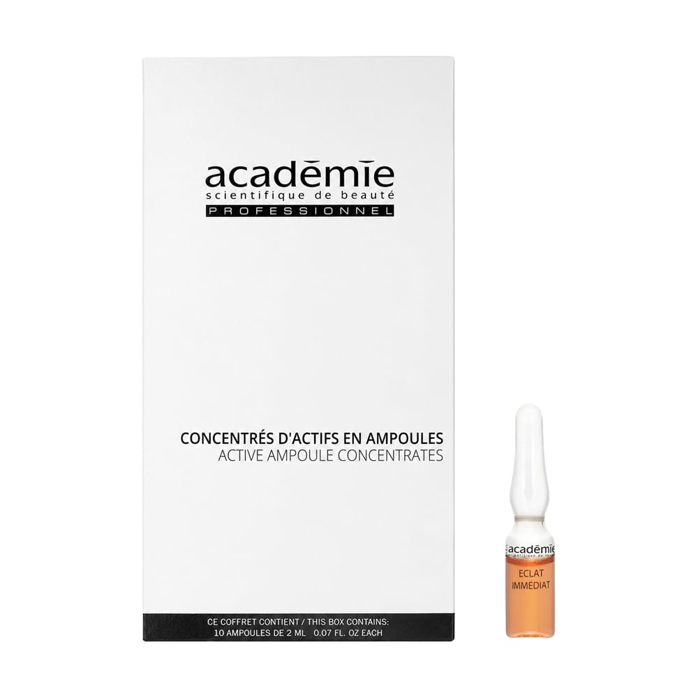 Ампули для обличчя Academie Ampoules Specific Treatments Eclat Immediat Миттєве сяяння, 10*2 мл