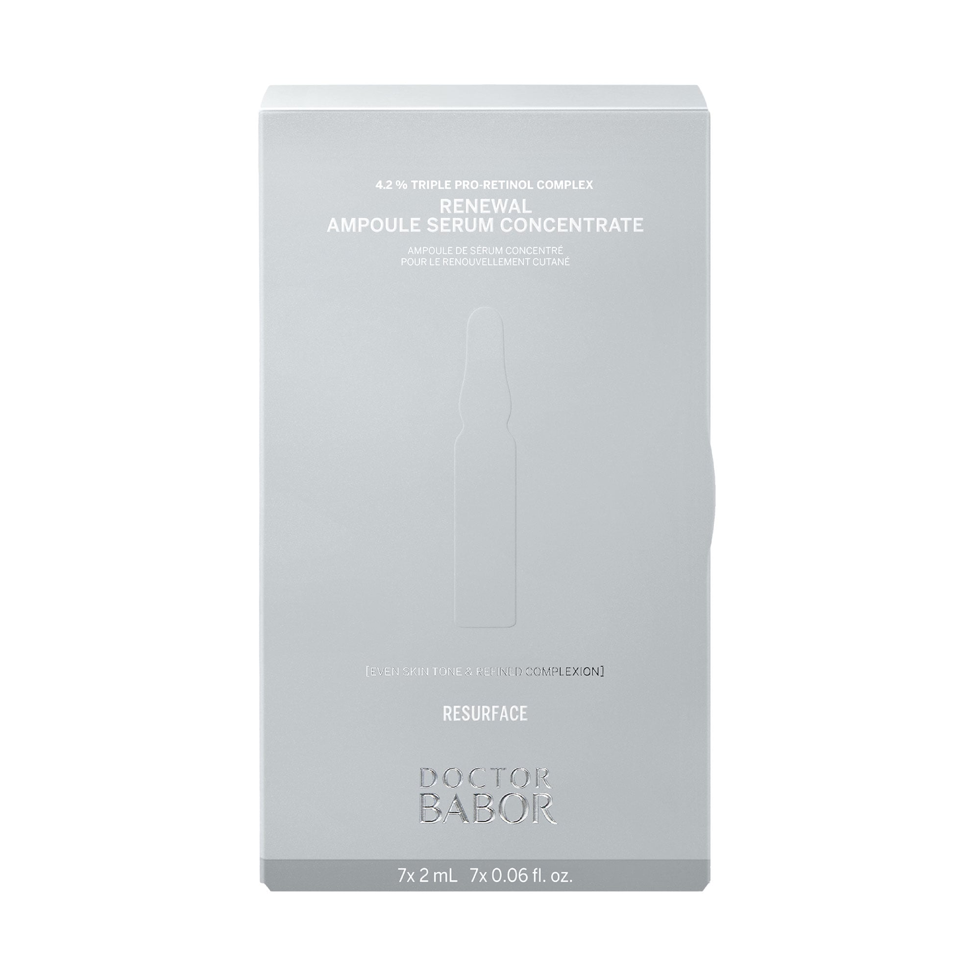 Ампули для обличчя Babor Doctor Babor Resurface Renewal Ampoules Serum Concentrate з ретинолом, 7*2 мл